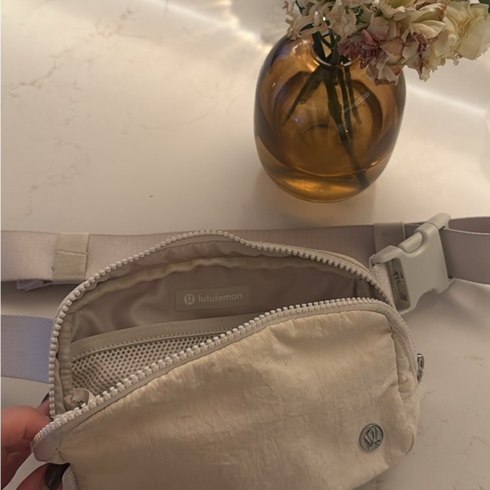 lululemon athletica Cream Crossbody Bag